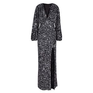 Retrofete Camille Sequined Maxi Dress
